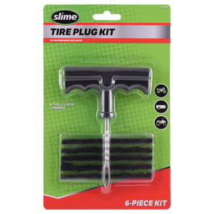 
            
                Load image into Gallery viewer, Slime 2-in-1 T-Handle Tire Plug Kit #20204 In Package
            
        