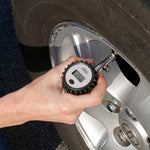 Slime Pro-Series Mini Digital Precision Tire Gauge (5-100 psi) #20456 In Use