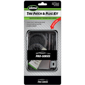 
            
                Load image into Gallery viewer, Slime Pro-Series Tire Patch &amp;amp; Plug Kit #20458 In Package
            
        