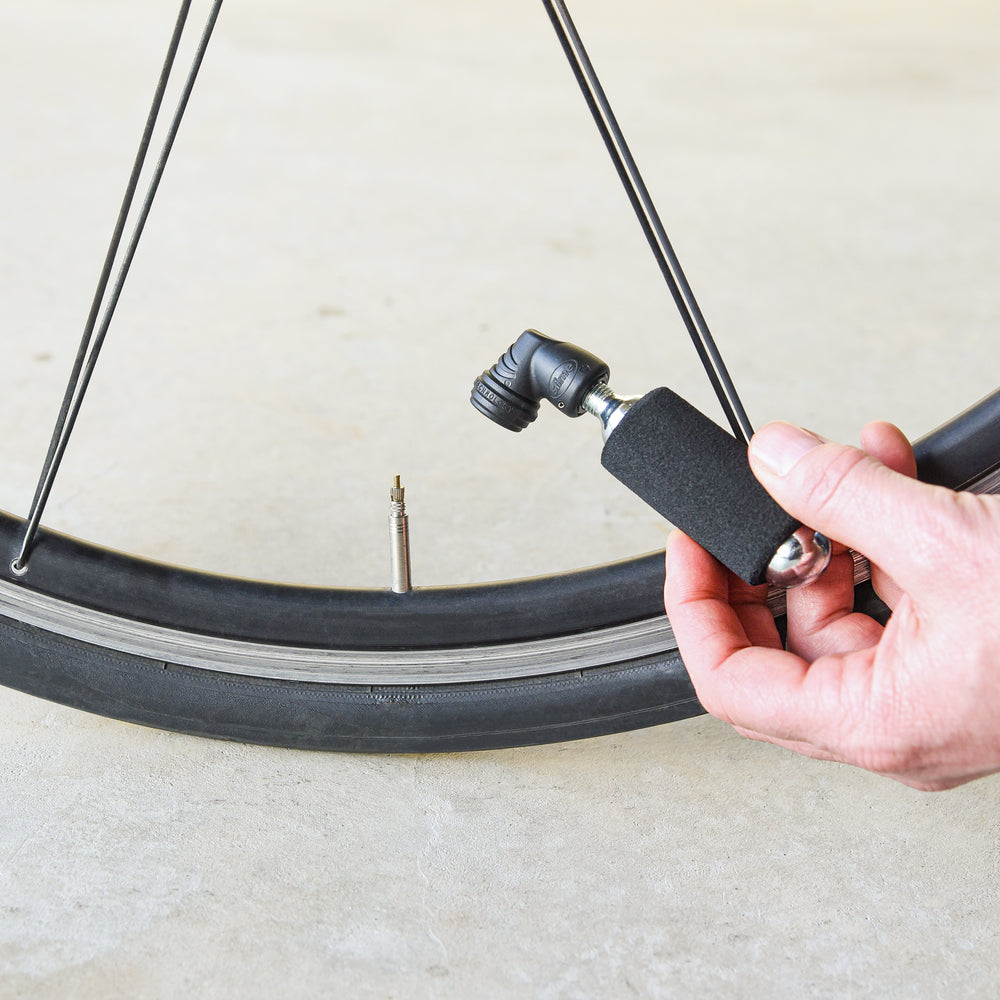 Slime Deluxe Tire Tackle: Bike Tube Repair & Inflation Kit #20495 Reusable Sleeve