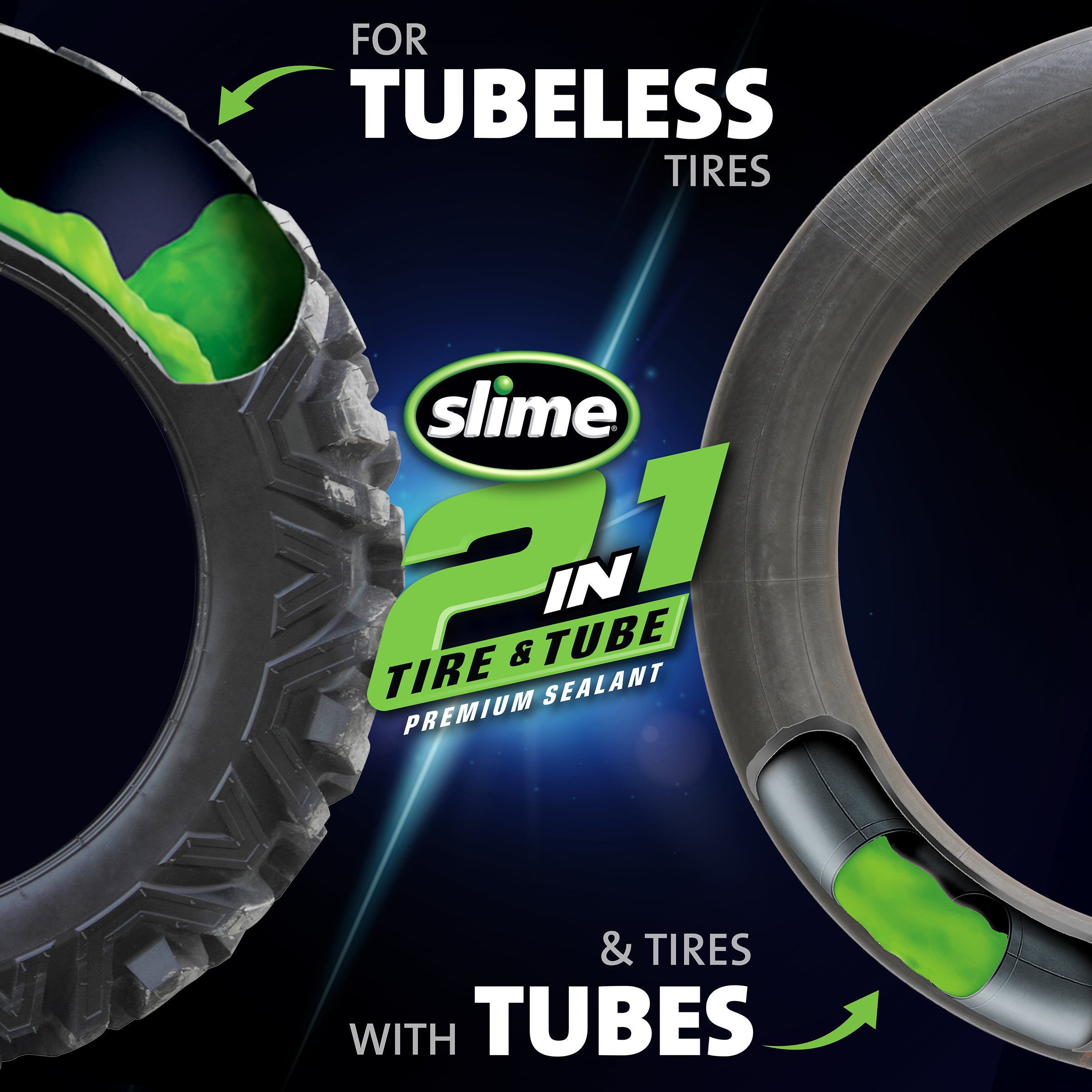 slime tire tubes