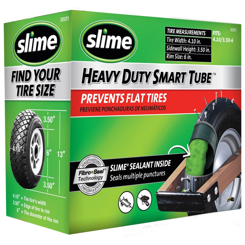 
            
                Load image into Gallery viewer, Slime Wheelbarrow Self-Sealing Inner Tubes (6&amp;quot;) #30011 In Package
            
        