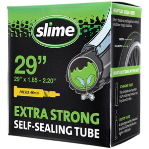
            
                Load image into Gallery viewer, Slime Extra Strong Self-Sealing Bicycle Tubes 29&amp;quot; x 1.85-2.20&amp;quot; Presta #30043 In Package
            
        