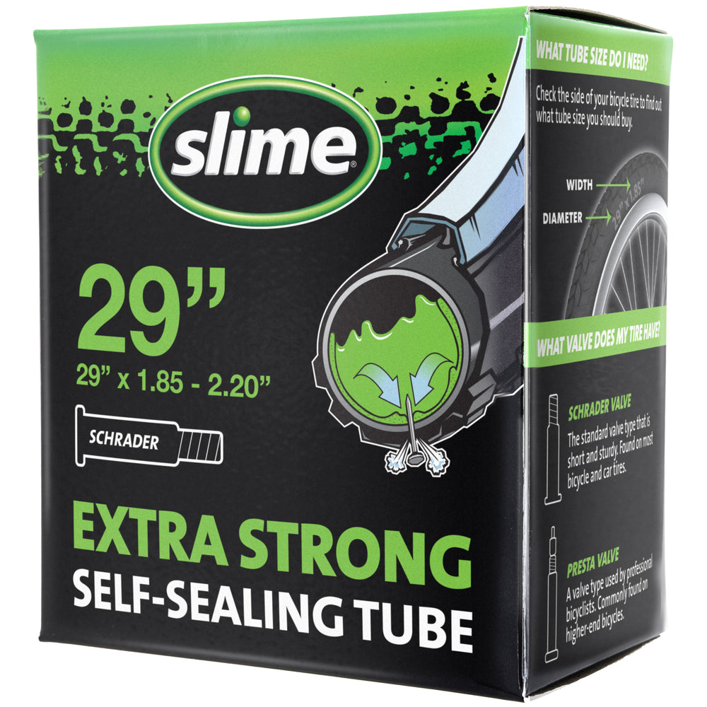 Slime Extra Strong Self-Sealing Bicycle Tubes 29" x 1.85-2.20" Schrader #30070 In Package