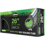 Slime Super Thick Self-Sealing Bicycle Tubes 26" x 1.75-2.125" Schrader #30081 In Package