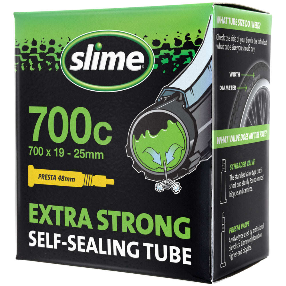Extra Strong Self-Sealing Bicycle Tubes 700 x 19-25mm Presta