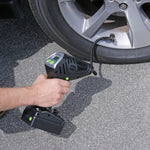 Slime Cordless Tire Inflator #40057 In Use