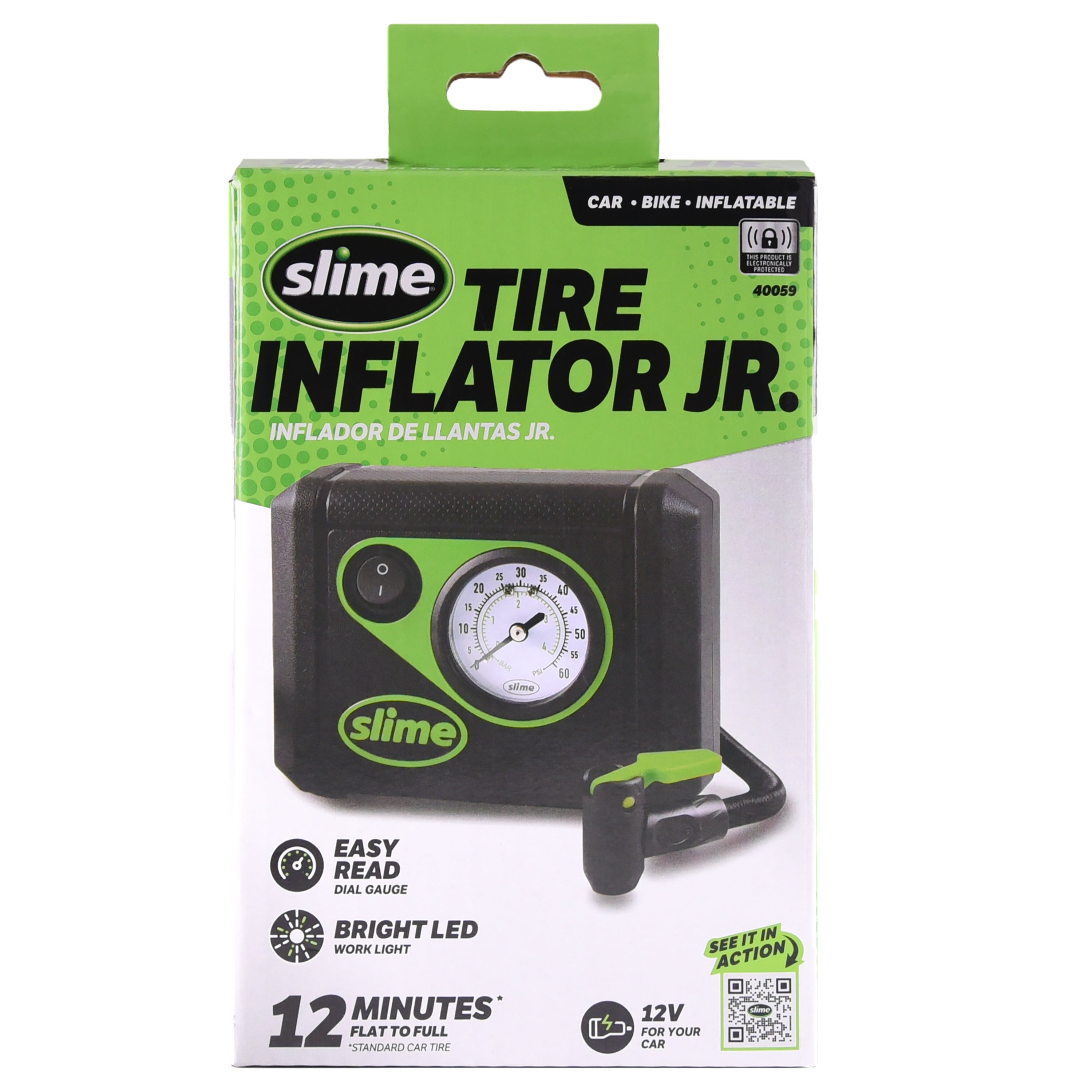 Tire Inflator Jr. Slime Slime Products