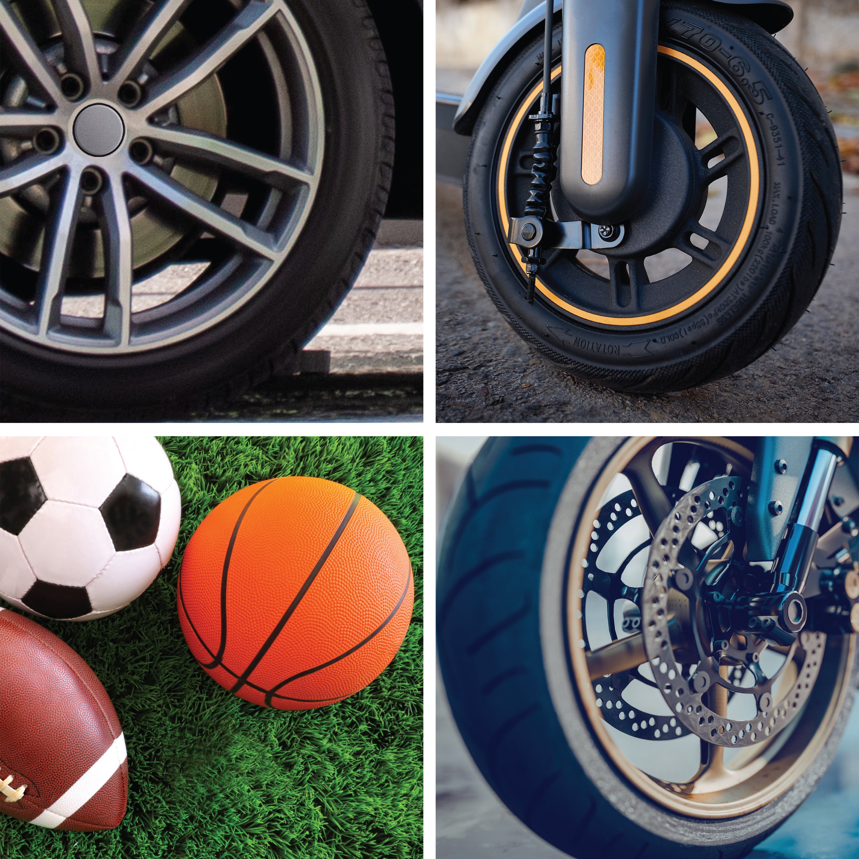 Motorcycle Power Sport Tire Inflator Slime Slime Products