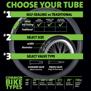 Slime Choose Your Tube Infographic