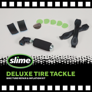 
            
                Load and play video in Gallery viewer, Slime Deluxe Tire Tackle: Bike Tube Repair &amp;amp; Inflation Kit #20495 Video
            
        
